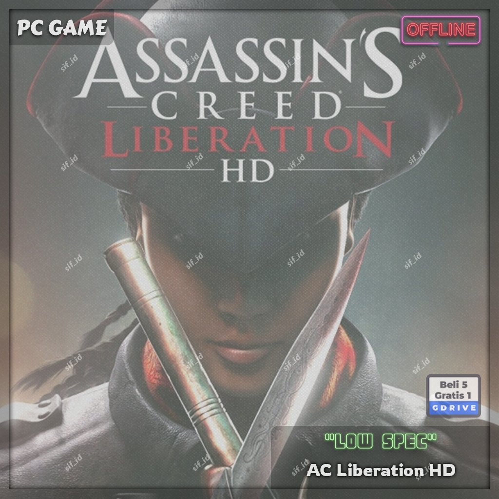 Assassin's Creed Liberation HD - Assassin Creed - Game PC - PC Game Action