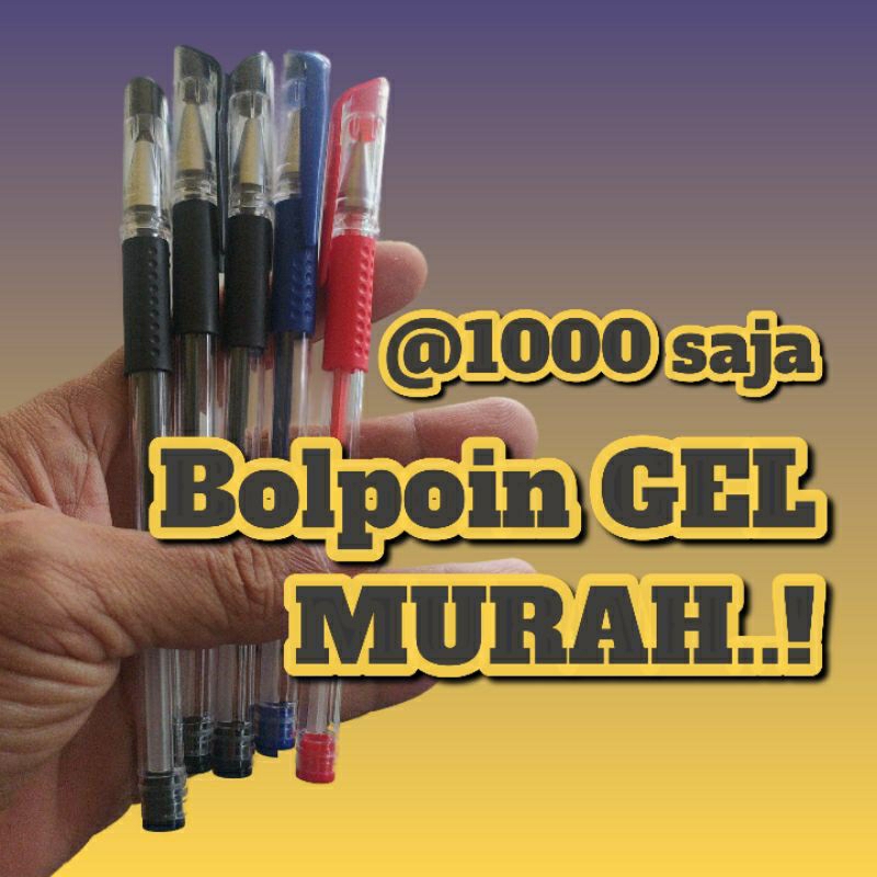 

Pulpen Bolpoin Bolpen GEL Murah