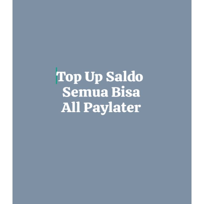 

Logo Stiker Top up saldoh semuah bisah Instan