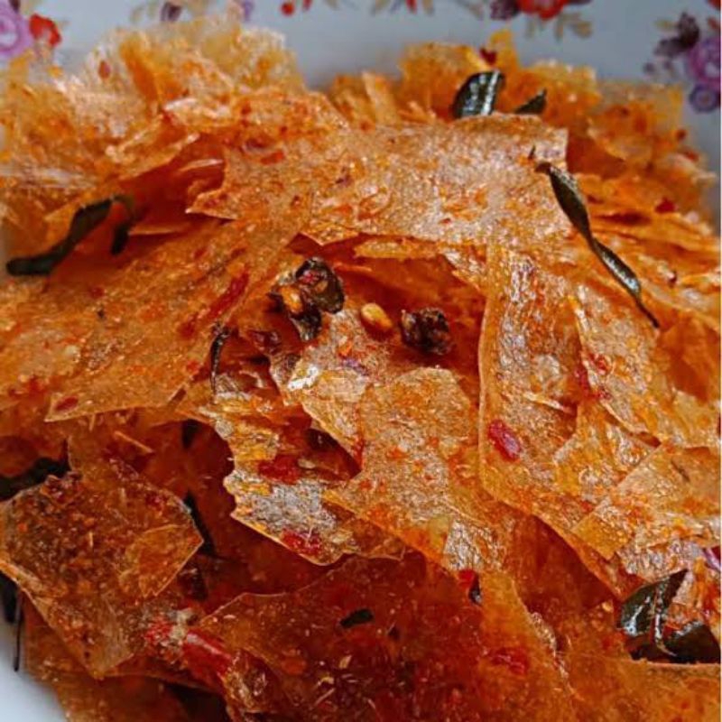 

KERIPIK KACA PEDAS + DAUN JERUK 1000GR | PESTA NGEMIL