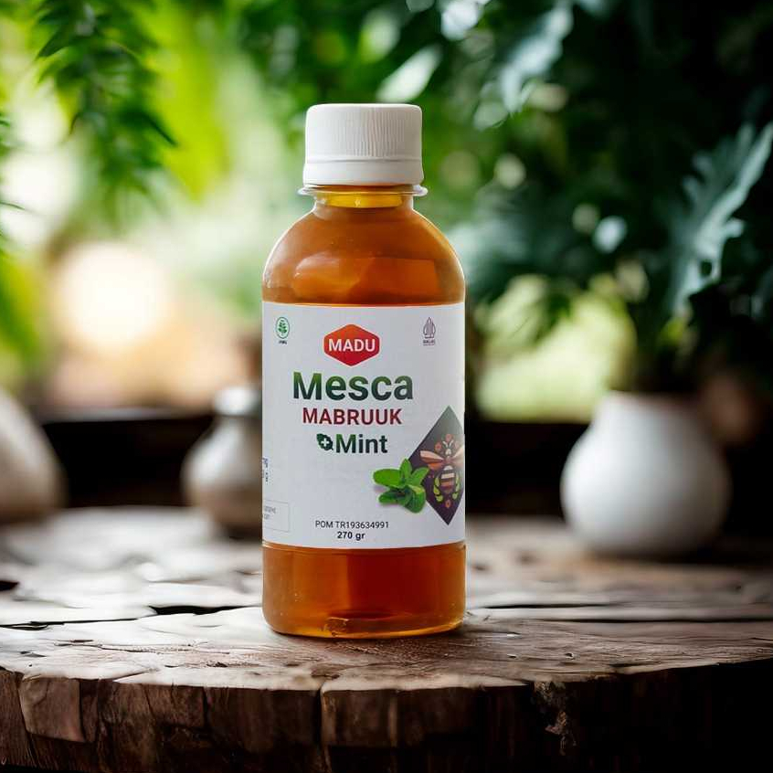 

Madu Mint Mabruuk Madu Mesca Mint 270 gram