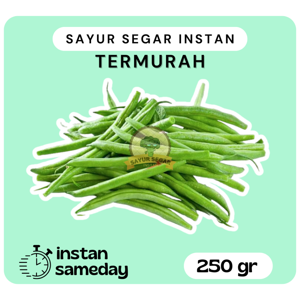 

Buncis/Buncis Segar 250gram
