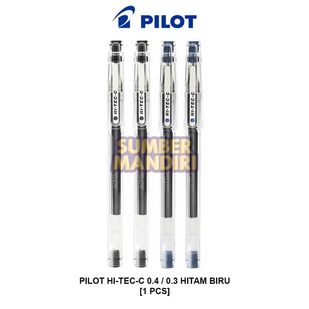 

Gel Pen Pulpen Pena PILOT Hi-Tec-C 0.3 / 0.4 [1 PCS]