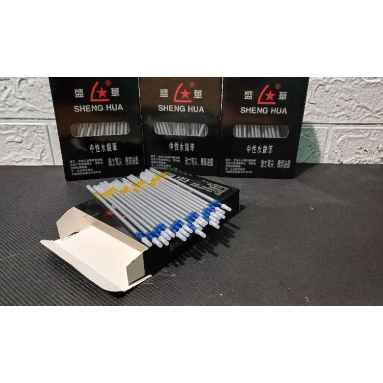 

KODE V43W Silver Pen Sheng Hua Penanda Pola Isi 1 pcs per pack untuk Bahan Kulit Oscar Spon Leather Mark