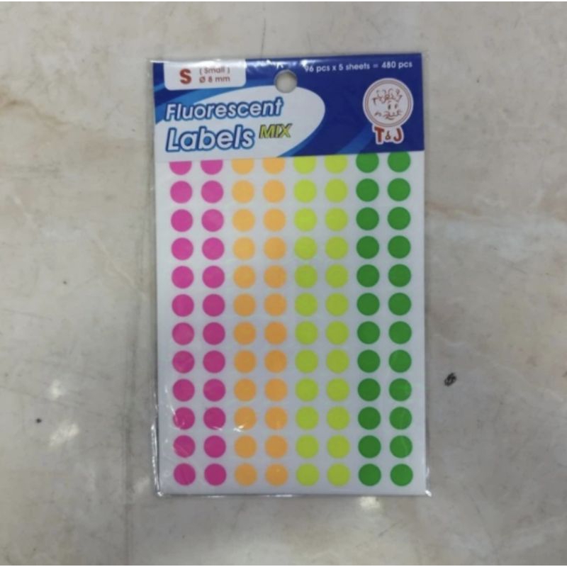 

Label Bulat warna Tom&Jerry S-M (1pad/5lembar)