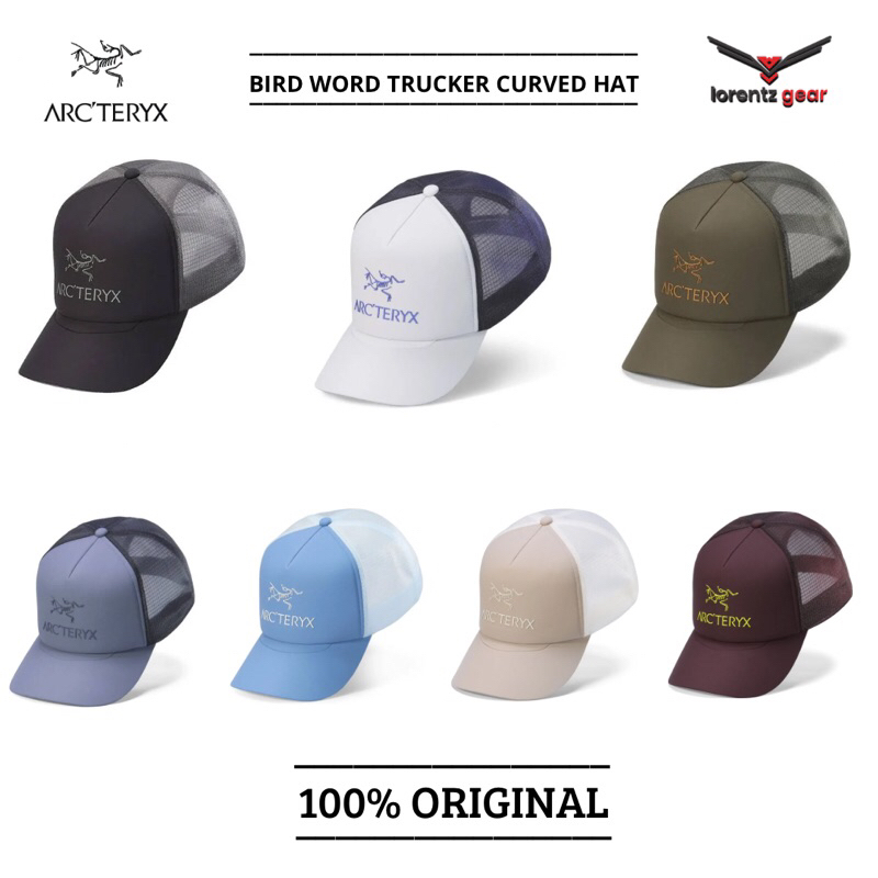 Arcteryx Bird Word Trucker Curved Hat