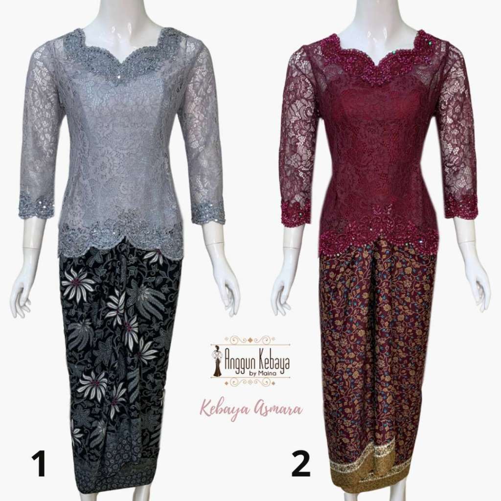 ANGGUN KEBAYA - Kebaya Bordir Payet | Kebaya Wisuda | Kebaya Kondangan | Kebaya Hijab