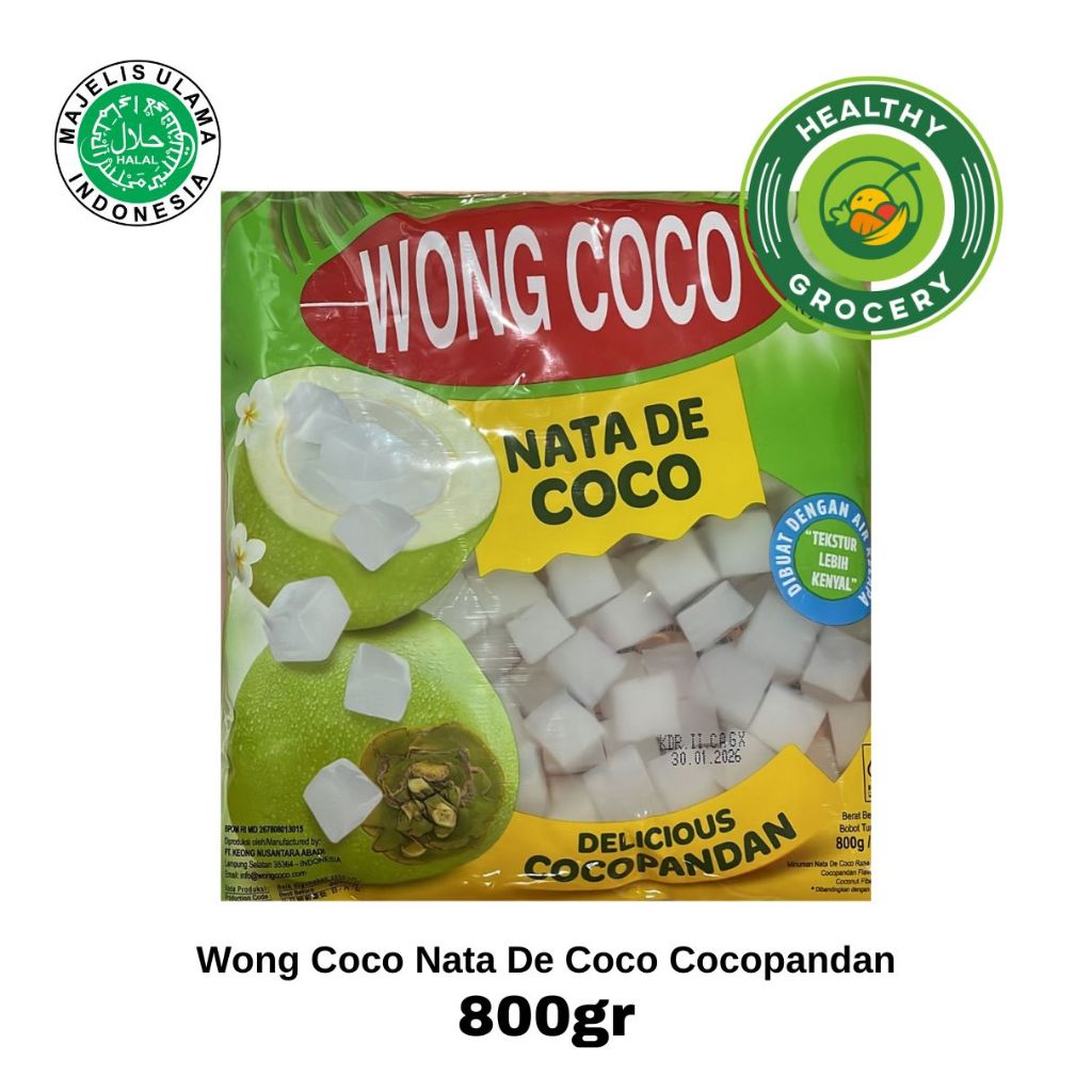 

Wong Coco Nata De Coco Cubes 850g