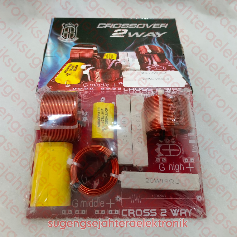 Crossover 2 Way Pasif Mid High