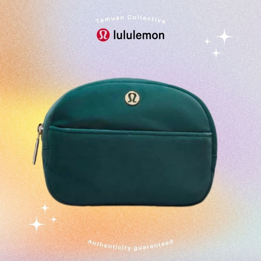 LULULEMON Go Getter Pouch Mini Velour - Authentic Original Everyday Clutch / Multifunctional Accesso