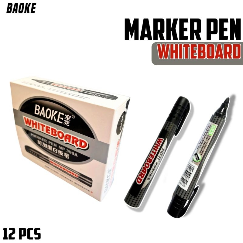 

1 Pcs Spidol Whiteboard Baoke/Spidol Papan Tulis/Spidol Murah/Spidol Besar