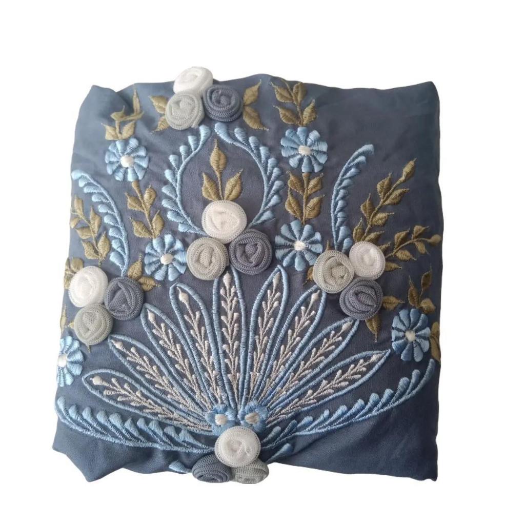 Mukena Bordir Tile Timbul Cantik Terusan Dewasa Jumbo Bahan Katun Rayon Premium Adem Nyaman