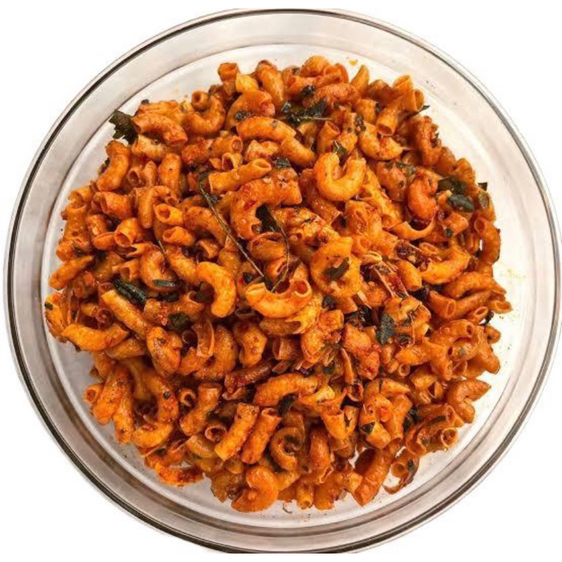 

Makaroni Kriuk Pedas Daun Jeruk