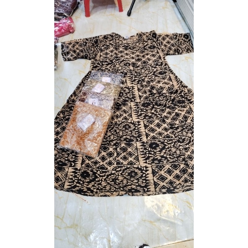 daster shanaz sutera ungu