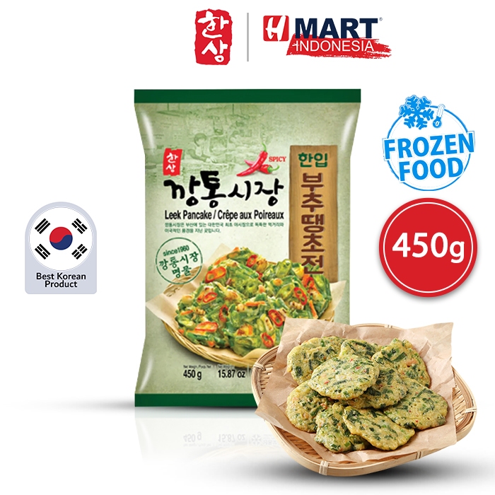 

Hansang Leek Pancake - Korean Leek Pancake - Buchu Buchimgae 450g