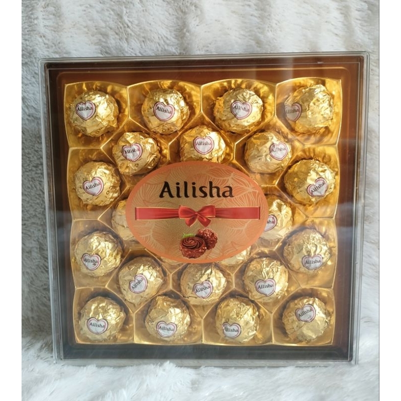 

Ailisha Peanut Chocolate Wafer Ball/Coklat Susu dengan Wafer dan Kacang 300 gr