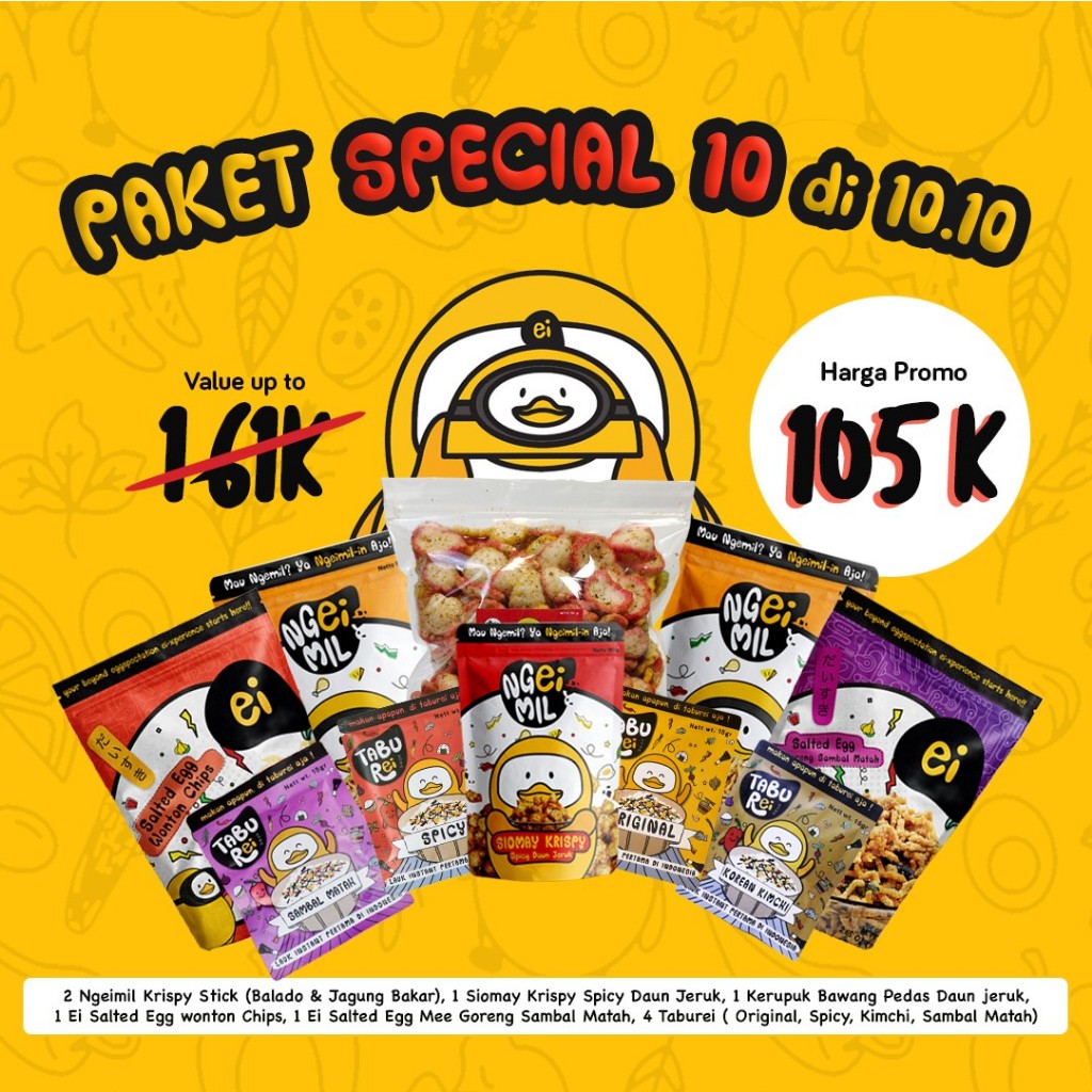 

PAKET Spesial 10.10 MEGA SALEE