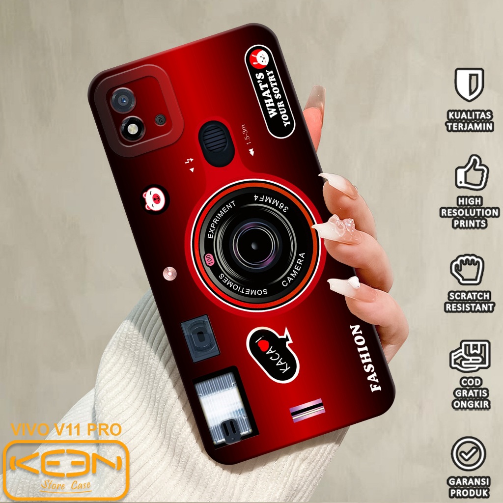 Case Realme C11 2021 - Softcase Realme C11 2021 Motif Camera - Casing Hp Realme C11 2021 - Case Hp -