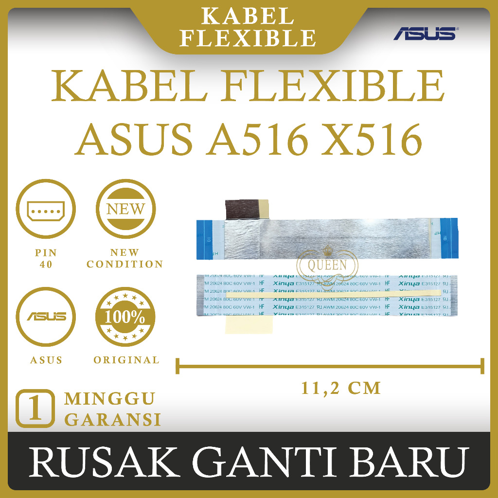 KABEL FLEXIBLE LAPTOP ASUS A516 X516 (PIN 40)