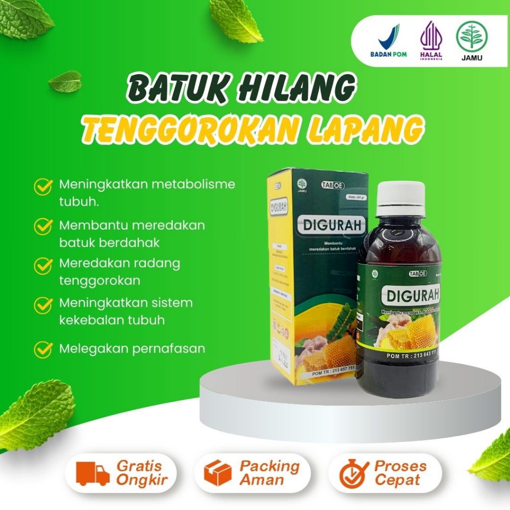 

Madu Digurah Herbal Sinusitis Dan Gangguan Pernafasan