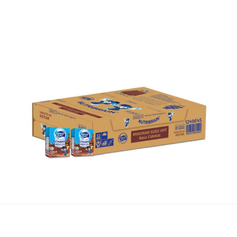

Frisian Flag Nutribrain Susu UHT Coklat 36 x 115ml - Karton