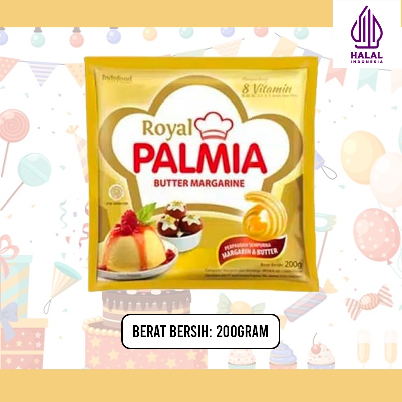 

Royal Pamia Butter Margarine Kemasan Sachet 200Gram Cocok Untuk Cooking Baking dan Aneka Jenis Kue dan Roti