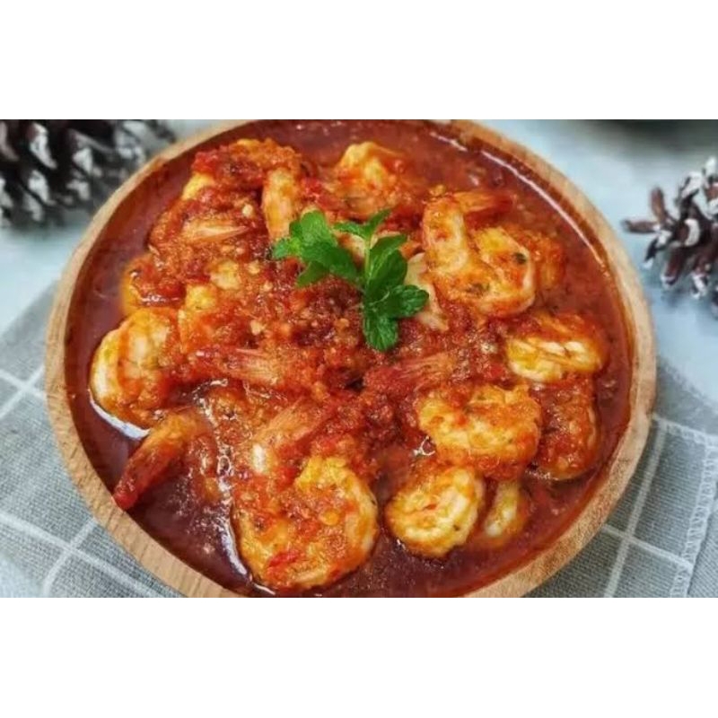 

Sambal Udang Ulek Pedas Level