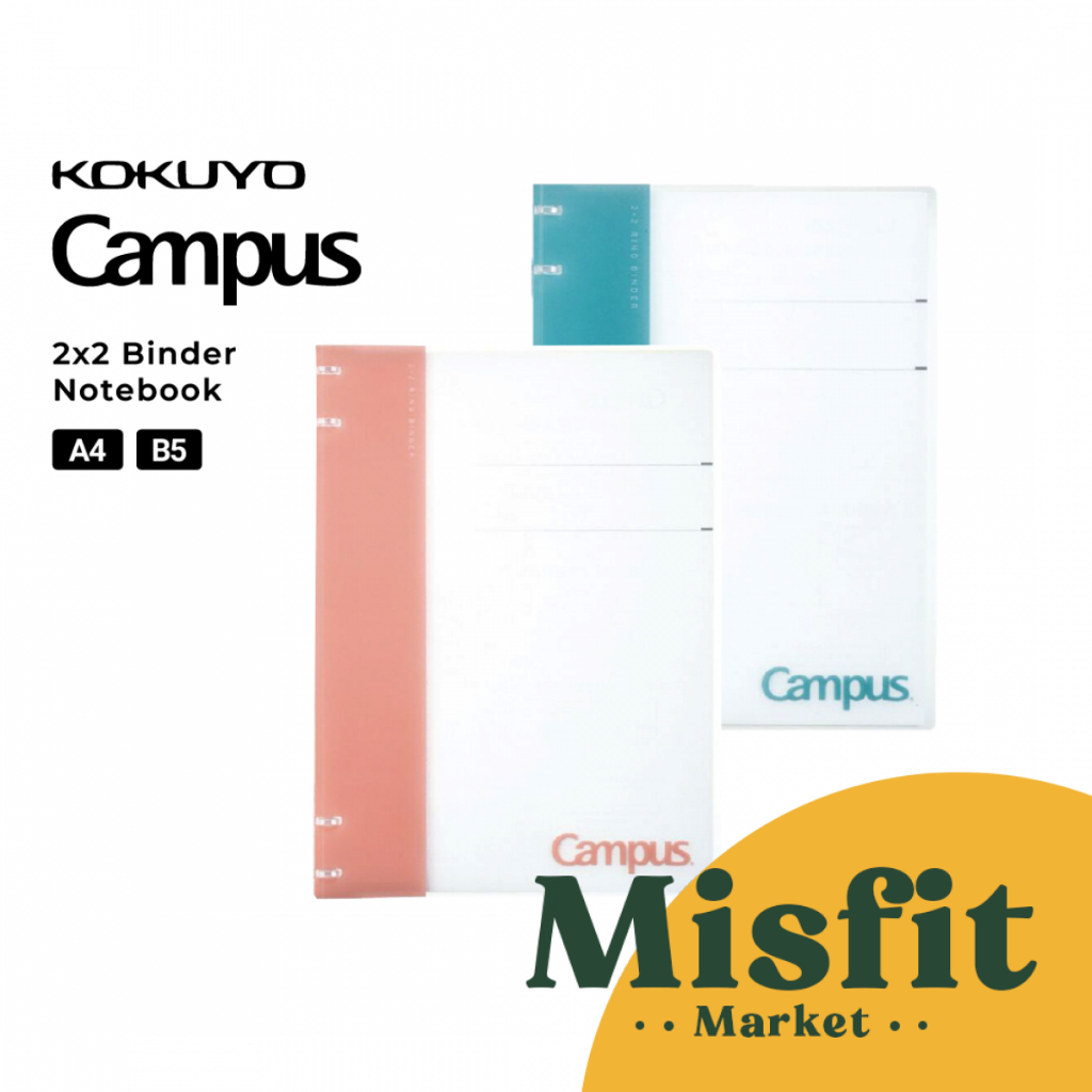 

Kokuyo Campus L-NP134 Binder Notebook 2x2 Ring A5 B5