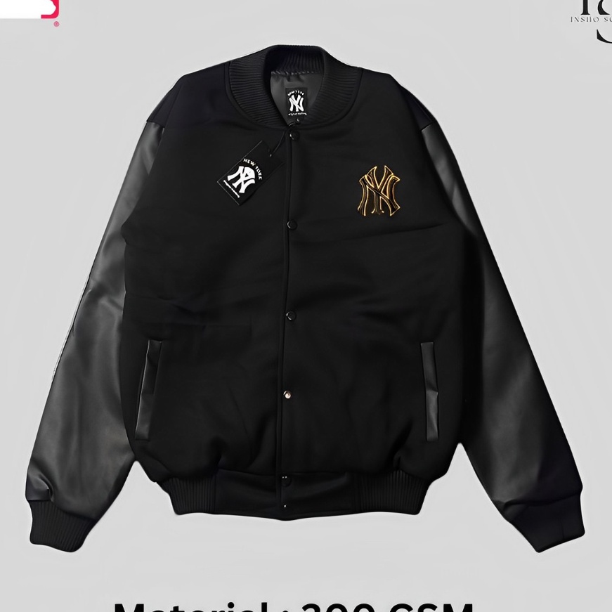 Terbatas MLB Varsity Jacket NY Vintage Premium