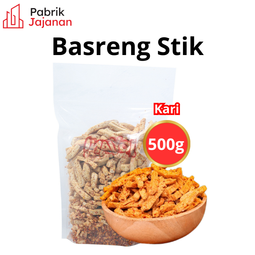 

Basreng Kari (500gr) Baso Goreng Kiloan Cemilan Kekinian Viral Termurah Bandung Cimahi Basreng Original