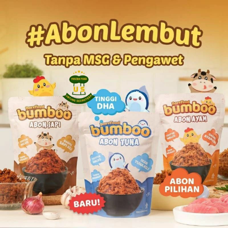 

BUMBOO Abon Mpasi Non MSG Tanpa Pengawet Abon Bumboo Ayam Non MSG Abon Bumboo Abon Sapi Tanpa MSG Tanpa Pengawet Bumboo Abon Tuna abon lembut abon mpasi