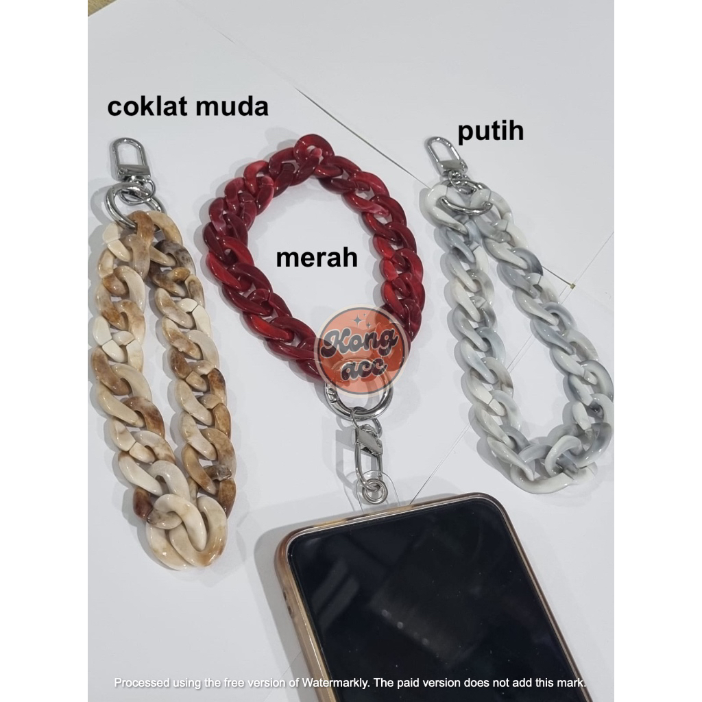 GANTUNGAN HP/ CHAIN STRAP HP KOREAN MARMER