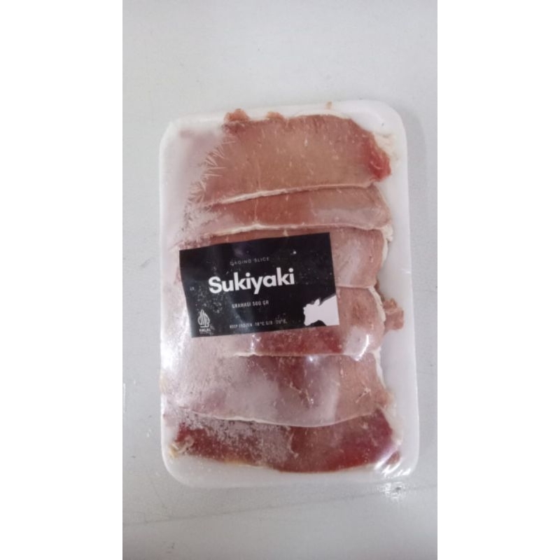 

Sukiyaki Slice Daging 500 gr Bogor Frozen