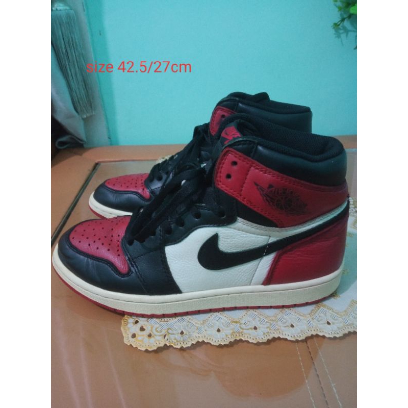 Air Jordan 1 High Bred Toe