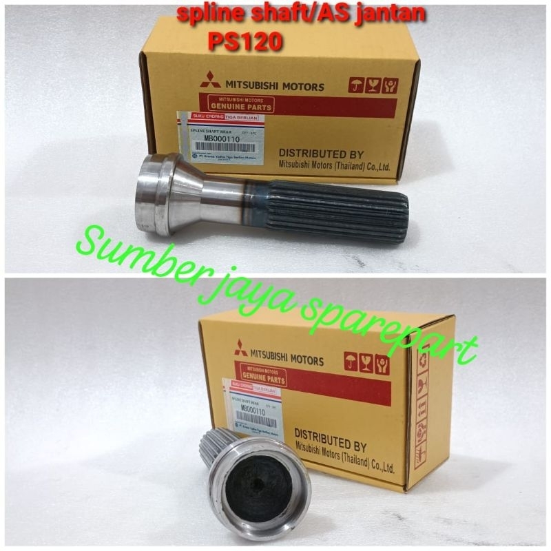 spline Shaft atau as jantan ps120