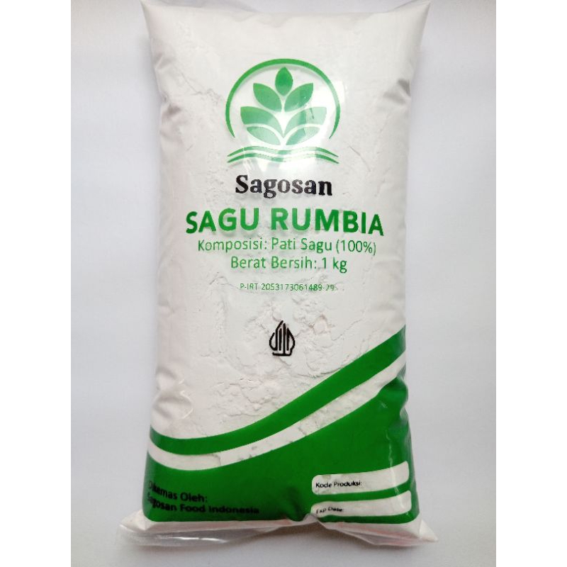 TEPUNG SAGU RUMBIA SAGOSAN 1KG