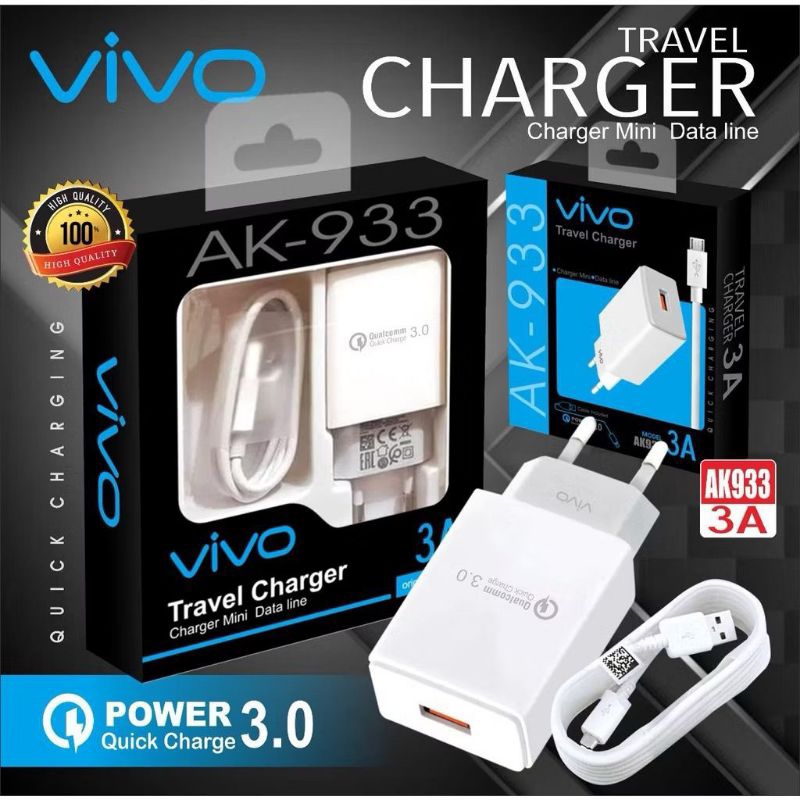 Charger vivo y91/Y91c/Y12/Y15/Y17/Casan hp vivo micro usb /Pengecas hp vivo micro usb /Charger vivo 