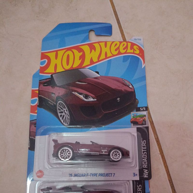 Hotwheels 15 jaguar f-type project 7