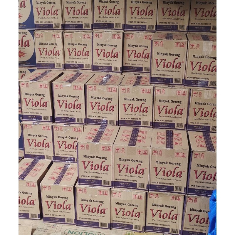 

Minyak Goreng Viola VL.900 isi 12pcs (1Karton) Kargo