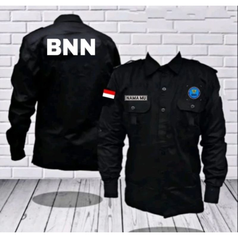 SERAGAM BNN TERBARU/KEMEJA PDH BNN/BAJU LENGAN PANJANG BNN