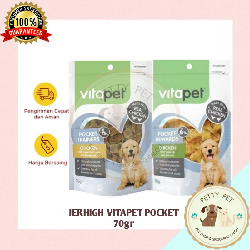 JERHIGH VITAPET POCKET 70 GR