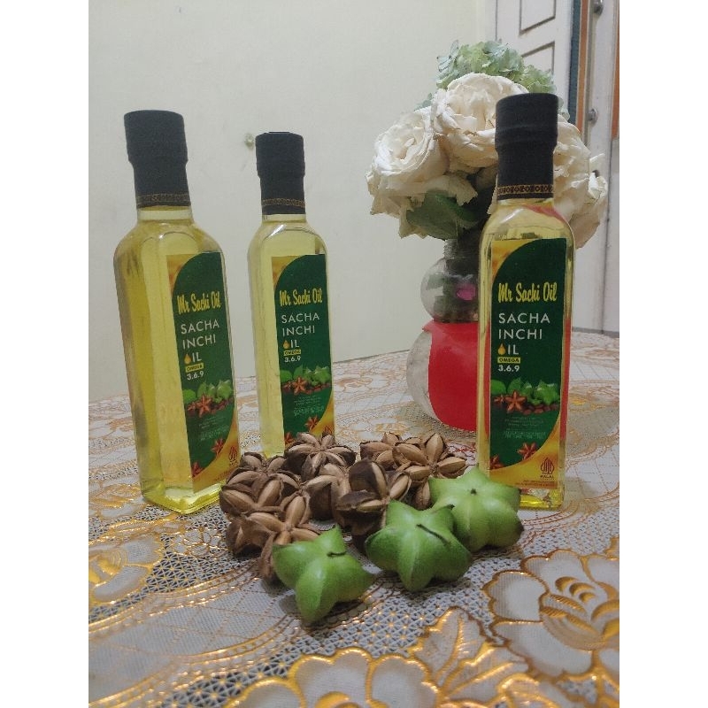 Mr Sachi Oil/ Sacha Inchi/Omega 3.6.9/250ml/bundling isi 2 botol