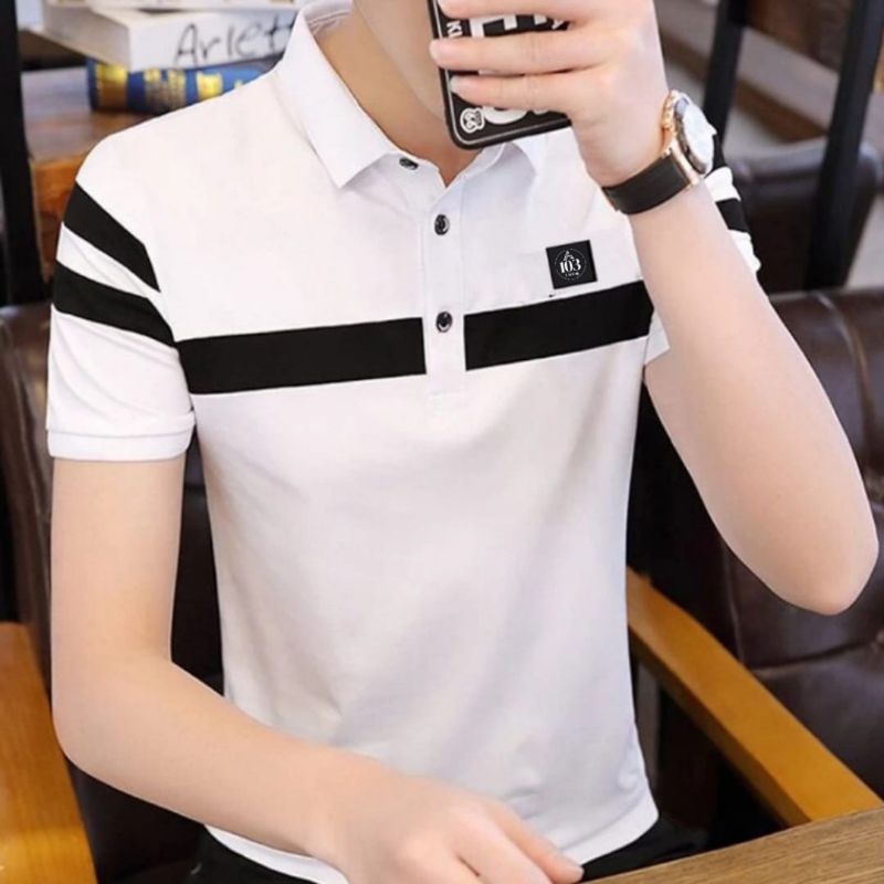 Kaos Kerah Pria Polo-Kaos Polo Pria Berkerah