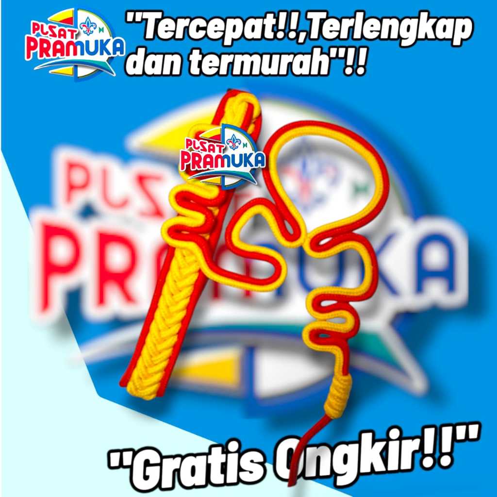 

Talikur Tali komando kuning list merah