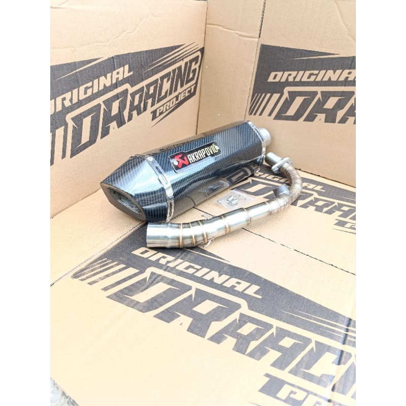 Knalpot Vespa Sprint Knalpot Akrapovic Vespa Sprint