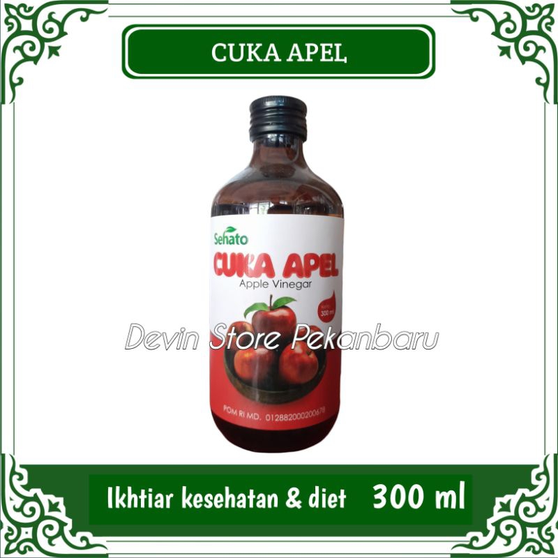 

Sehato Cuka Apel 300 mL / Apple Vinegar