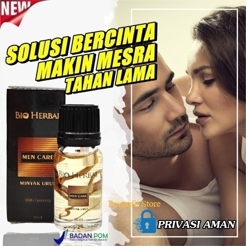 (SPESIAL ORI) BIO HERBAL MINYAK URUT MEN CARE 10ML BPOM