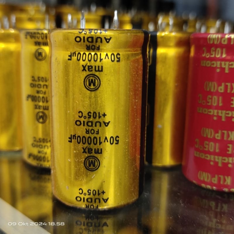 ELCO MAX GOLD FOR AUDIO 10000UF 50V