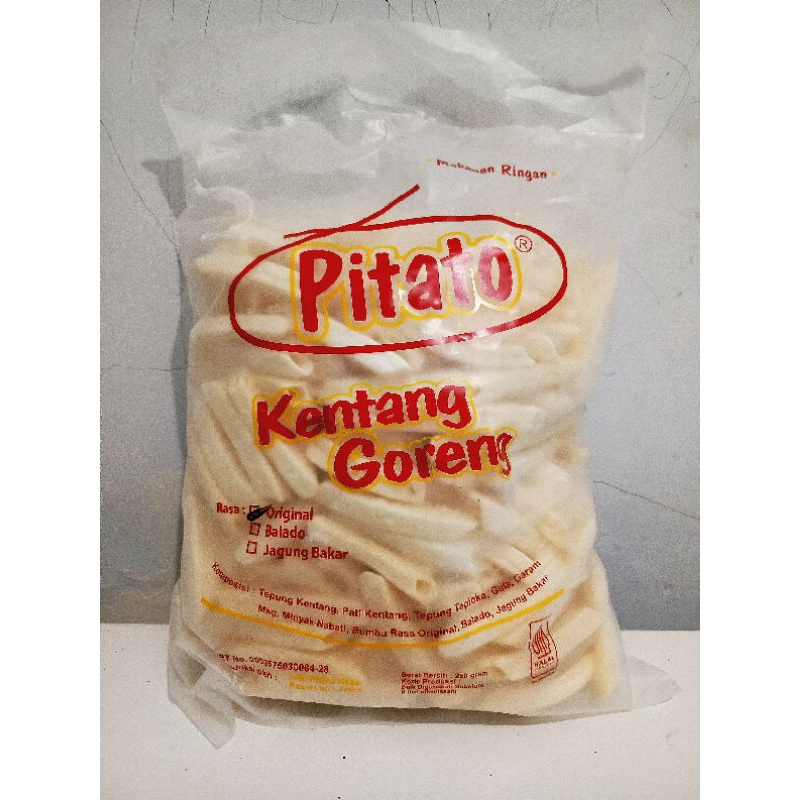 

Pitato Kentang Goreng 250gr