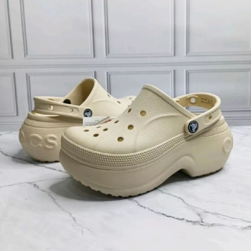 crocs bella clog wedges  /  crocs bella / crocs unisex /  wedges 7cm